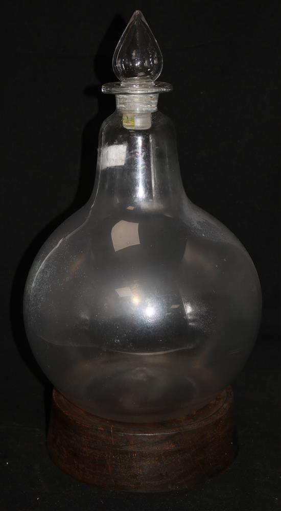 Chemists bottle and stand